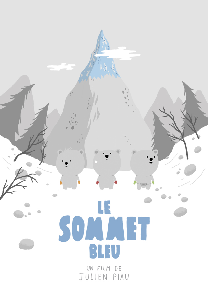 affiche le sommet bleu